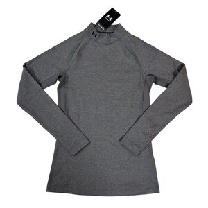 Under Armour Women's Charcoal ColdGear Long Sleeve Small